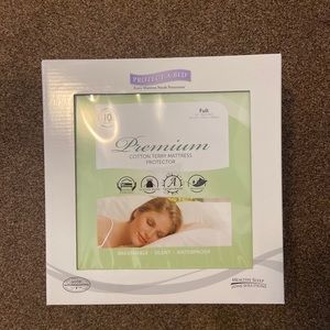Protect A Bed Cotton Terry Mattress Protector Full